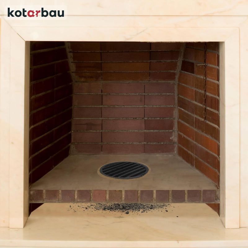 KOTARBAU Kaminrost Ø 21 cm Rundrost Kaminofen Tafelrost Ascherost Rost Ofengitter Kamin Ersatzteile
