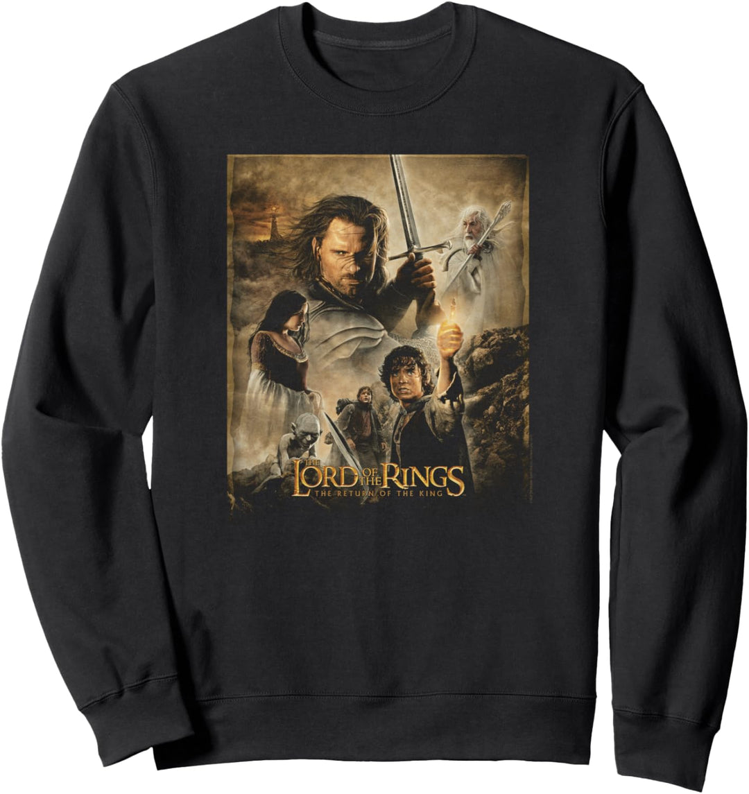 Lord of the Rings Return of the King Poster Sweatshirt