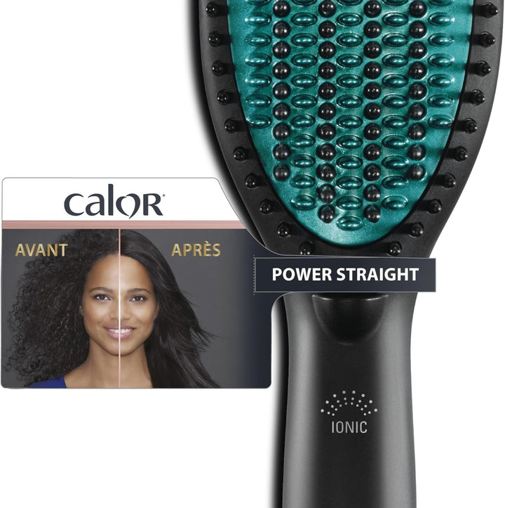 Calor CF5820C0 Glättbürste Power Straight speziell für krauses und krauses Haar