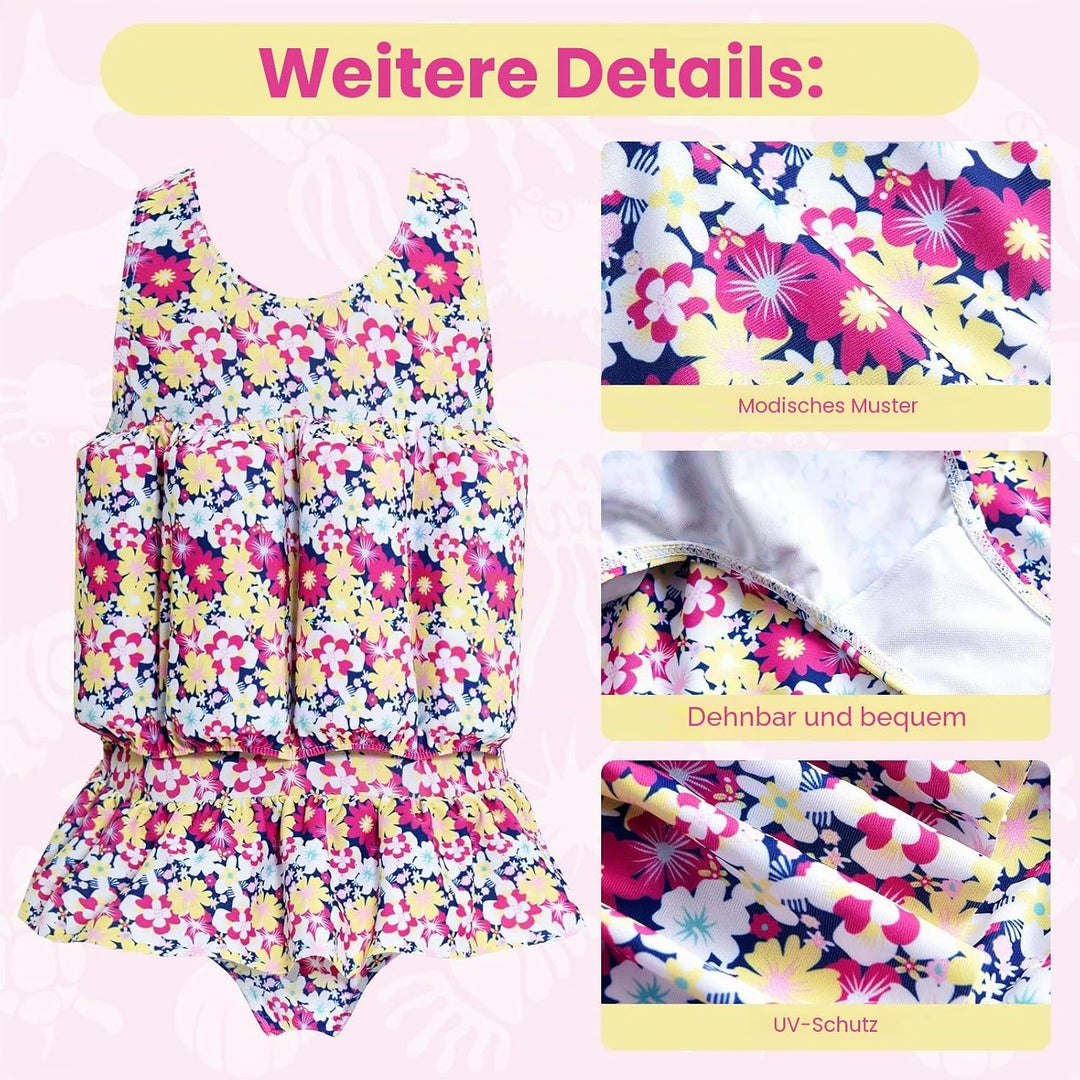 Badeanzug Baby Mädchen mit Floatation Kleinkind Schwimmtraining Hilfe Schwimmende Badeanzug EIN Stüc