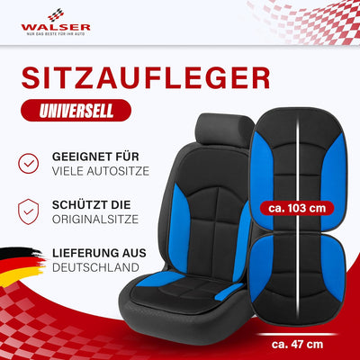 Walser Auto-Sitzaufleger Novara, Auto-Sitzauflage, Sitzschoner-PKW universal, Autositzschoner, Auto-