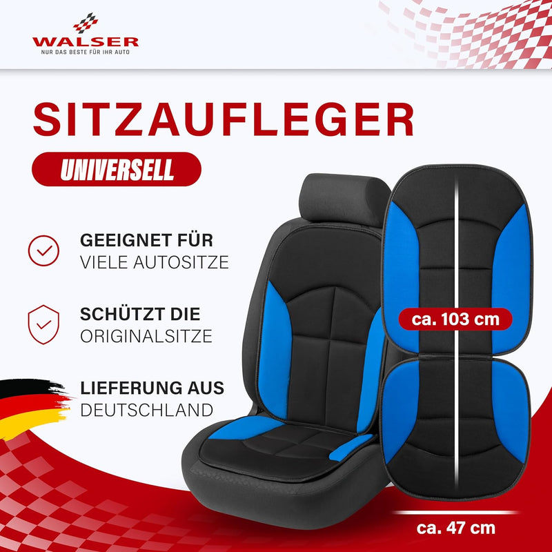 Walser Auto-Sitzaufleger Novara, Auto-Sitzauflage, Sitzschoner-PKW universal, Autositzschoner, Auto-