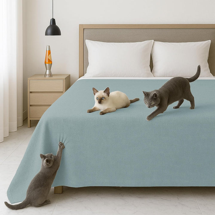 Byour3 - Bettüberwurf Bio-Baumwolle Gemischte Doppelbett Einzelbett Queen Size Bettdecke Sommer Früh