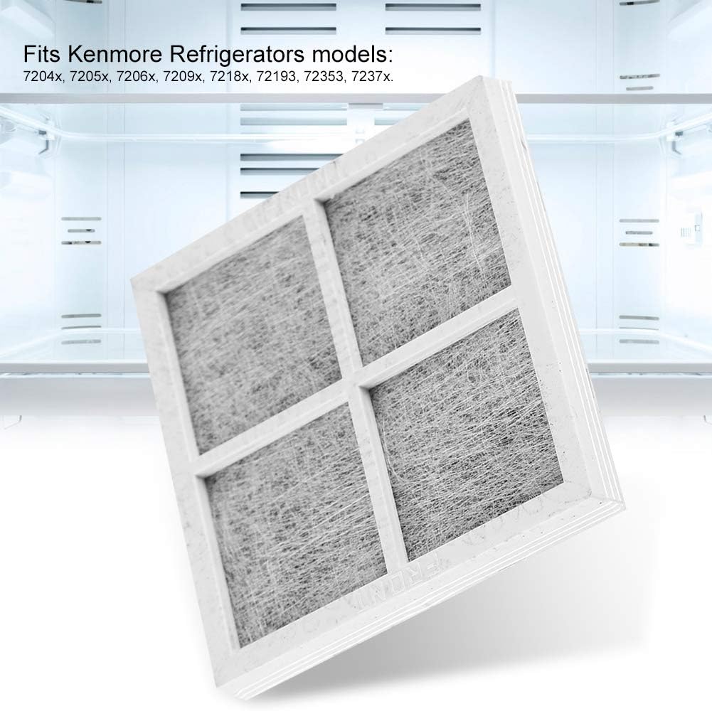 Yosoo Health Gear Ersatz Luftfilter für Kühlschrank, 3er Pack, Aktivkohlefilter, Kompatibel mit 9918