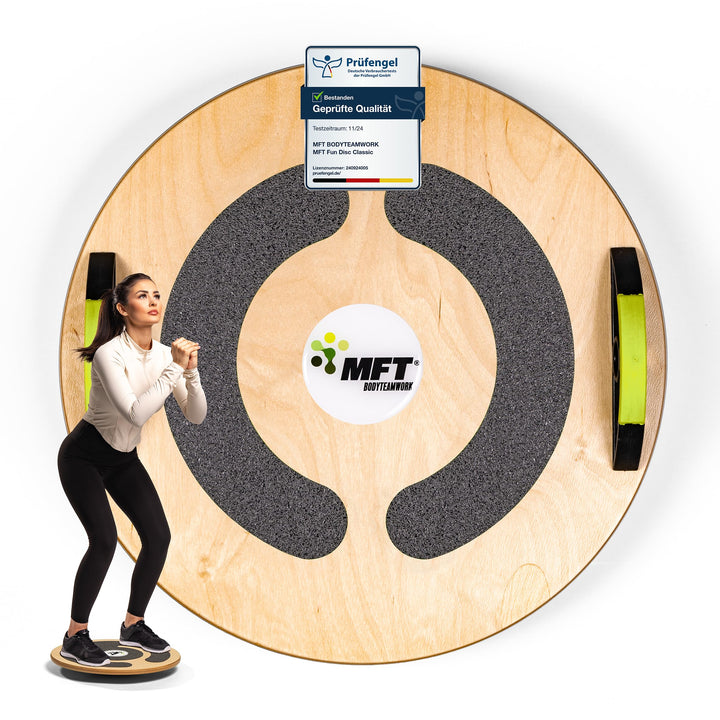 MFT Fun Disc Classic Balance Board (made in Austria) Profi Physio Therapiekreisel Gleichgewichtstrai