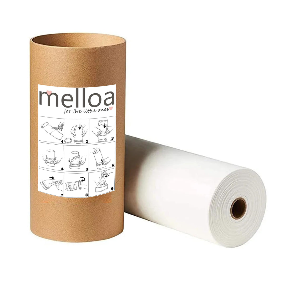 MELLOA Nachfüllfolie für Windeleimer Kompatibel mit Tommee Tippee Sangenic TEC Simplee Twist & Click