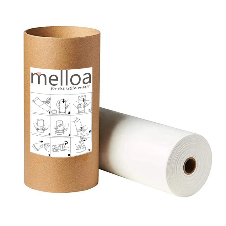 MELLOA Nachfüllfolie für Windeleimer Kompatibel mit Tommee Tippee Sangenic TEC Simplee Twist & Click