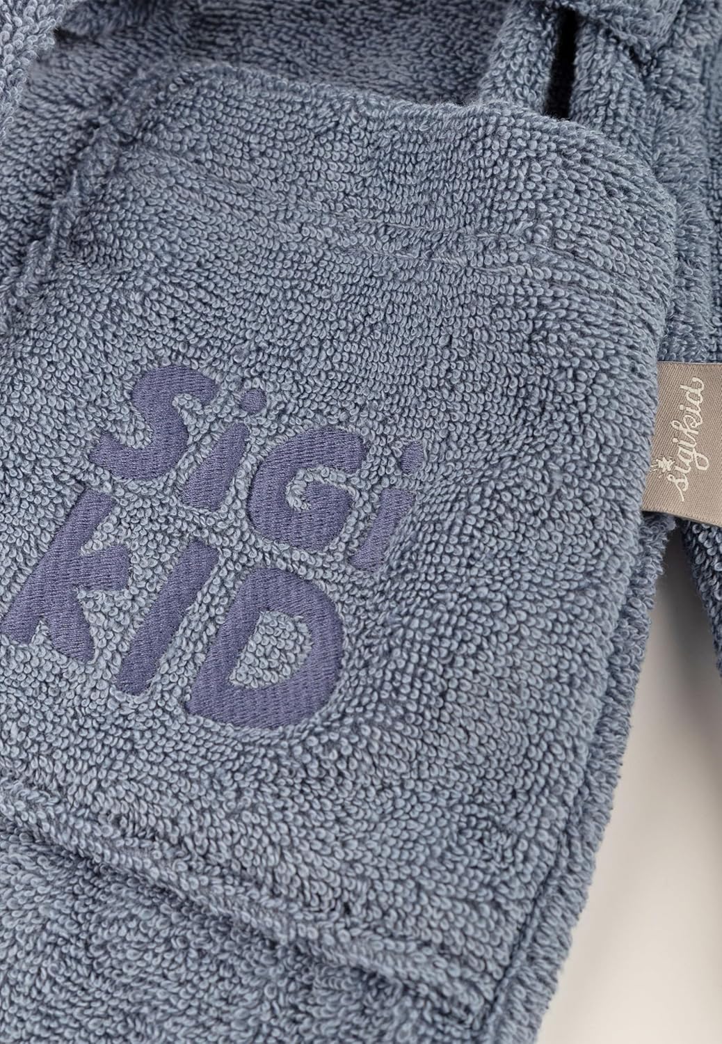 Sigikid Bademantel aus Bio-Baumwolle für Kinder Unisex Altrosa 86-92, Altrosa 86-92