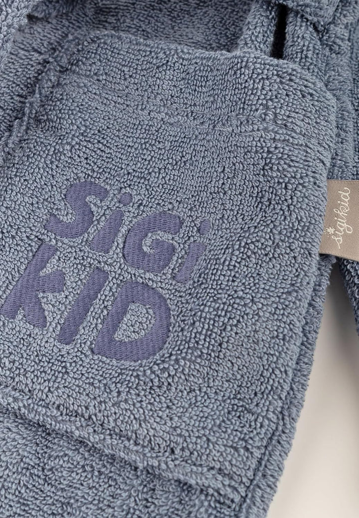 Sigikid Bademantel aus Bio-Baumwolle für Kinder Unisex Altrosa 86-92, Altrosa 86-92