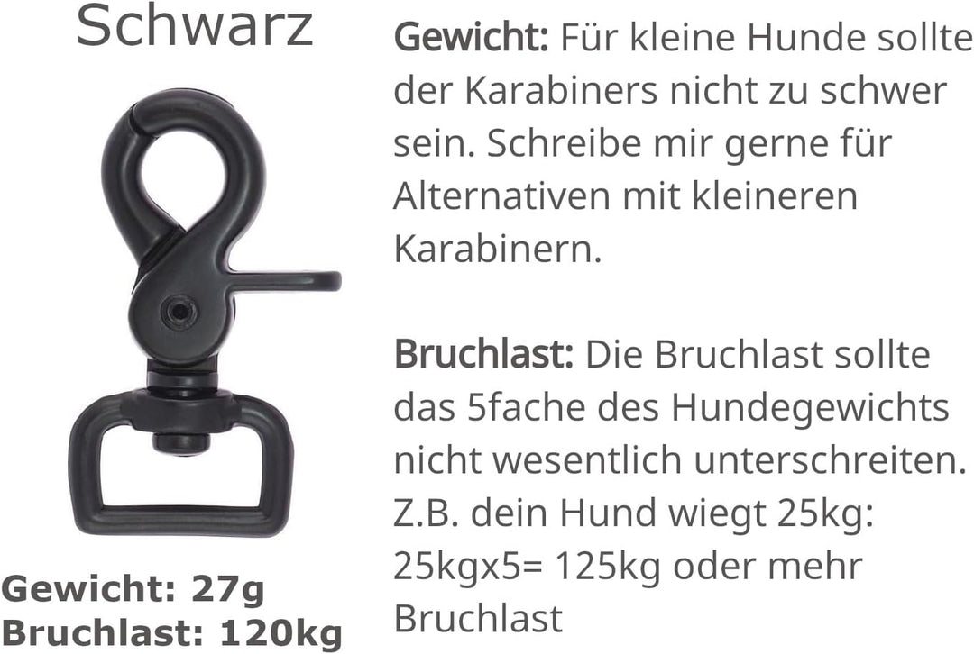 3-fach verstellbare Leine aus Biothane, handsfree leash, Hundeleine in verschiedenen längen (3,5 Met