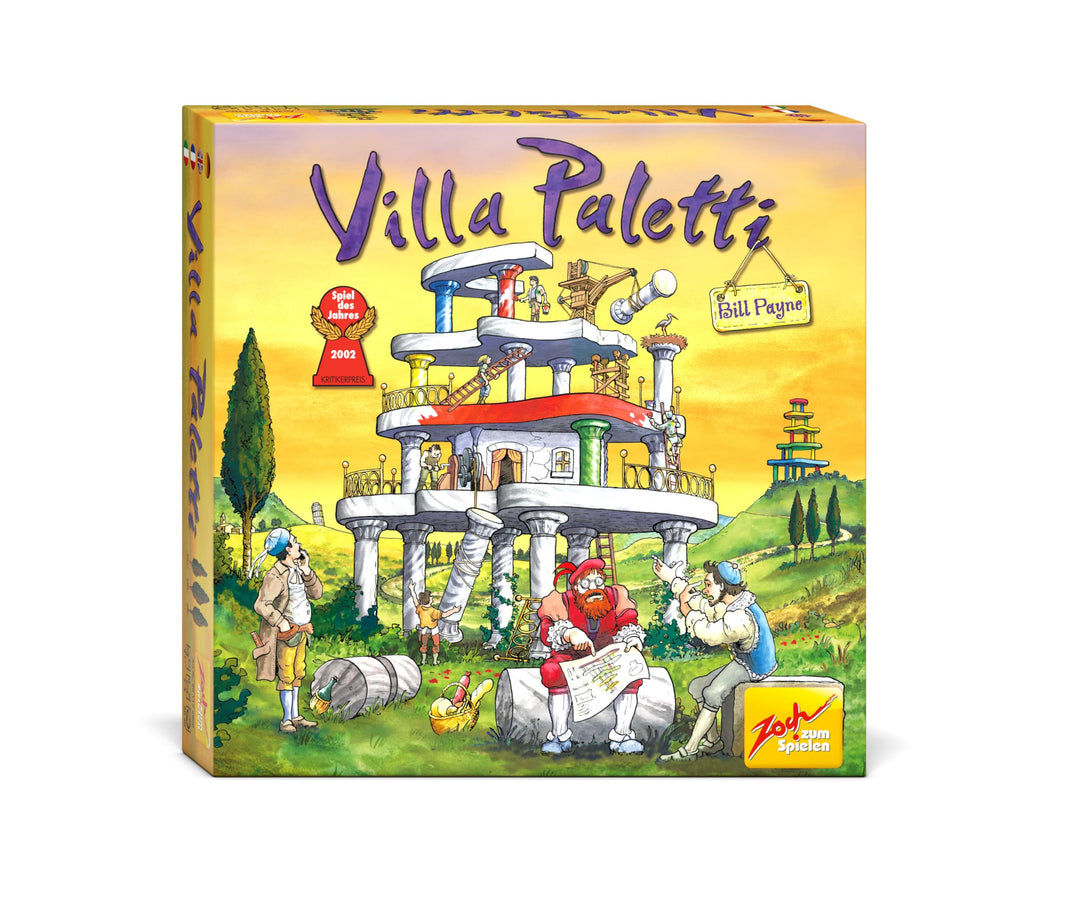 Zoch 601122900 - Villa Paletti - Spiel des Jahres 2002 - ein aussergewöhnliches Bauspiel für die Gan