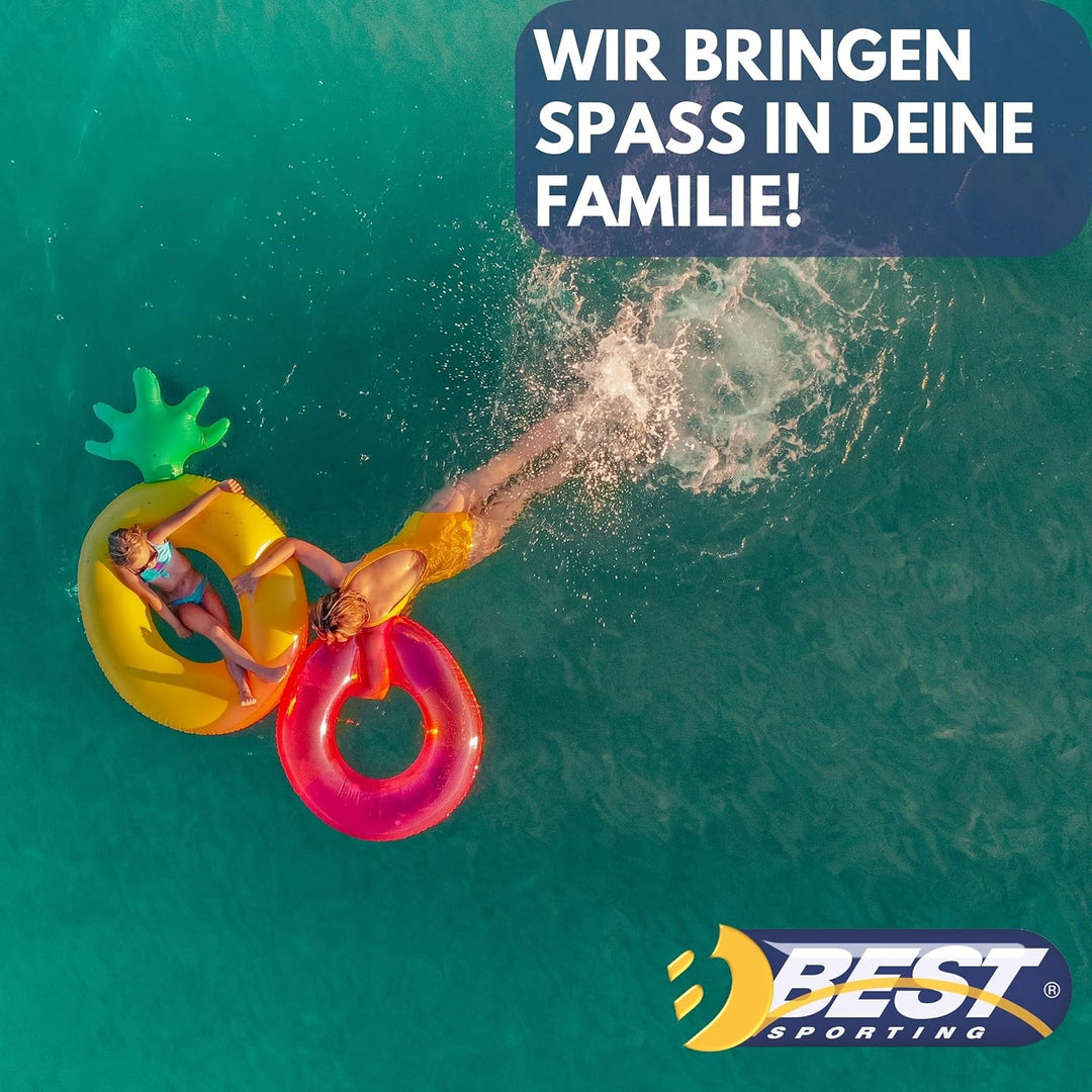Best Sporting Schwimmtier Kinder Flamingo XXL 190x170x135cm I Schwimmtiere für den Pool I Wassertier