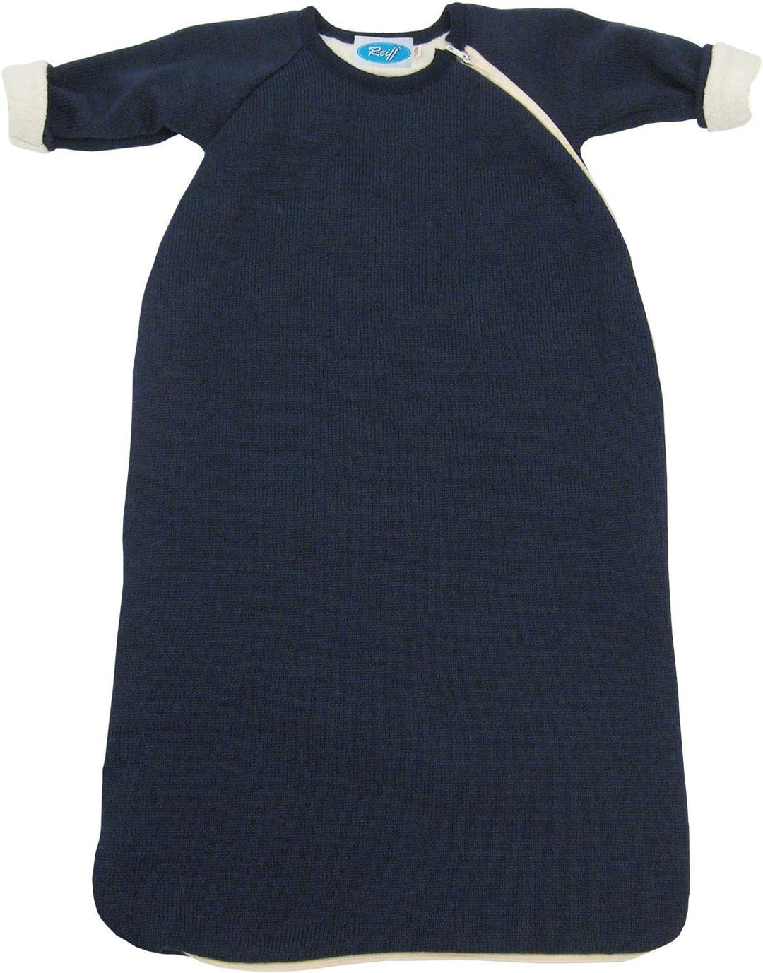Reiff (Relax), Baby Schlafsack mit ärmeln, mit Merinowolle gefüttert Gr. 68, navy 68 Navy, 68 Navy