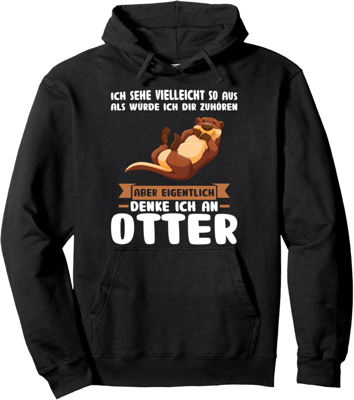 Otter Wassermarder Seeotter Pullover Hoodie