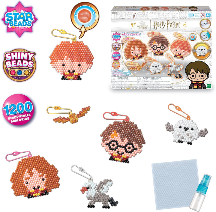 Aquabeads 35012 Harry Potter Creations Kit – Kunst & Handwerk Perlen Aktivitätsspielzeug