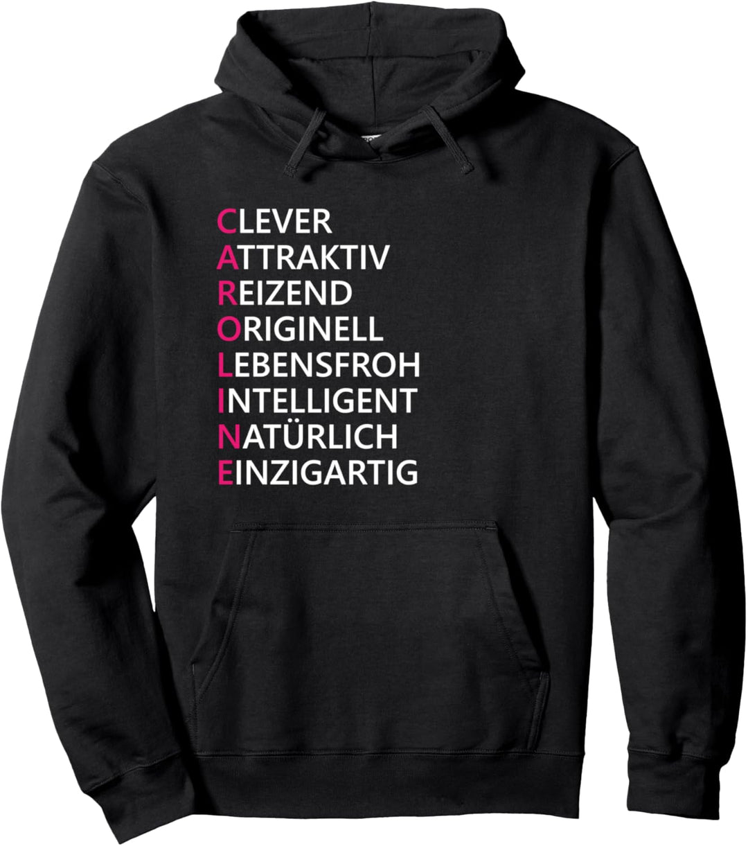 Vorname Caroline Pullover Hoodie