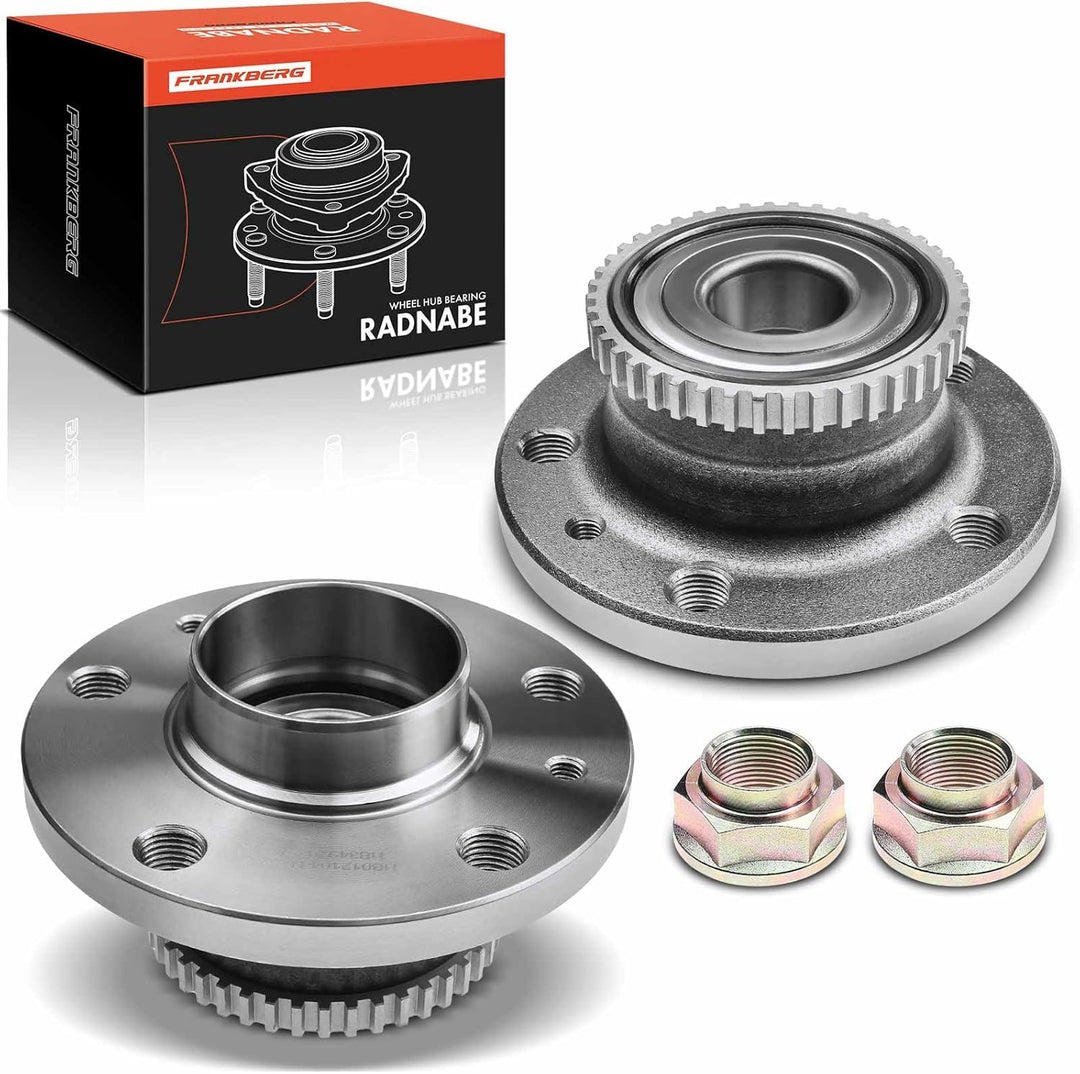Frankberg 2x Radnabe Radlagersatz Hintenachse mit ABS-Sensorring Kompatibel mit Avantime DE0 2.0L-3.
