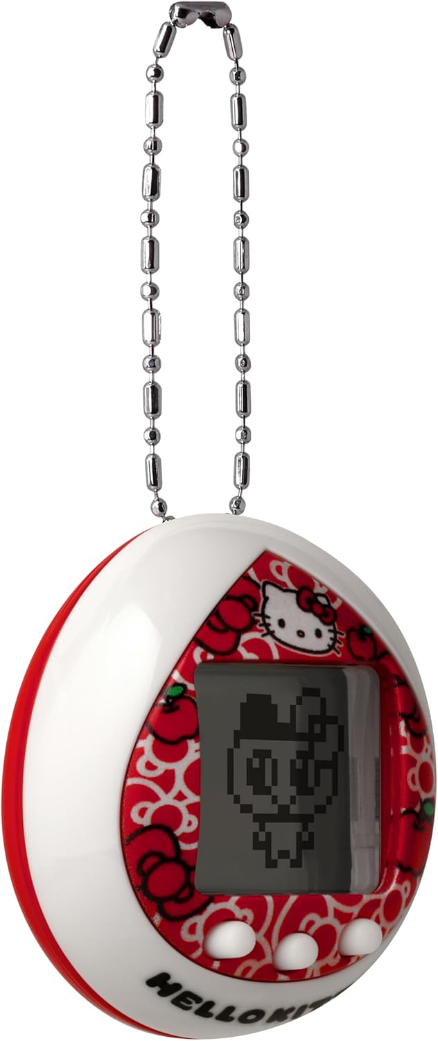 Bandai - Tamagotchi Nano - Hello Kitty Rote Version - Interaktives Tamagotchi-Tier - Kleines Nano-Fo