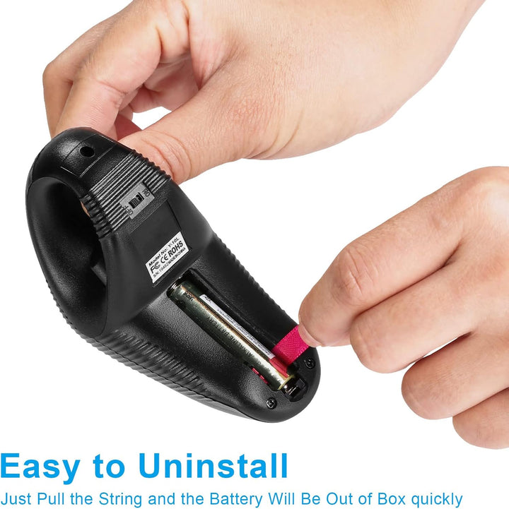 IMAGE Trackball Maus Kabellose USB Hanheld Funkmaus mit Laser für Rechts- oder Linkshänder