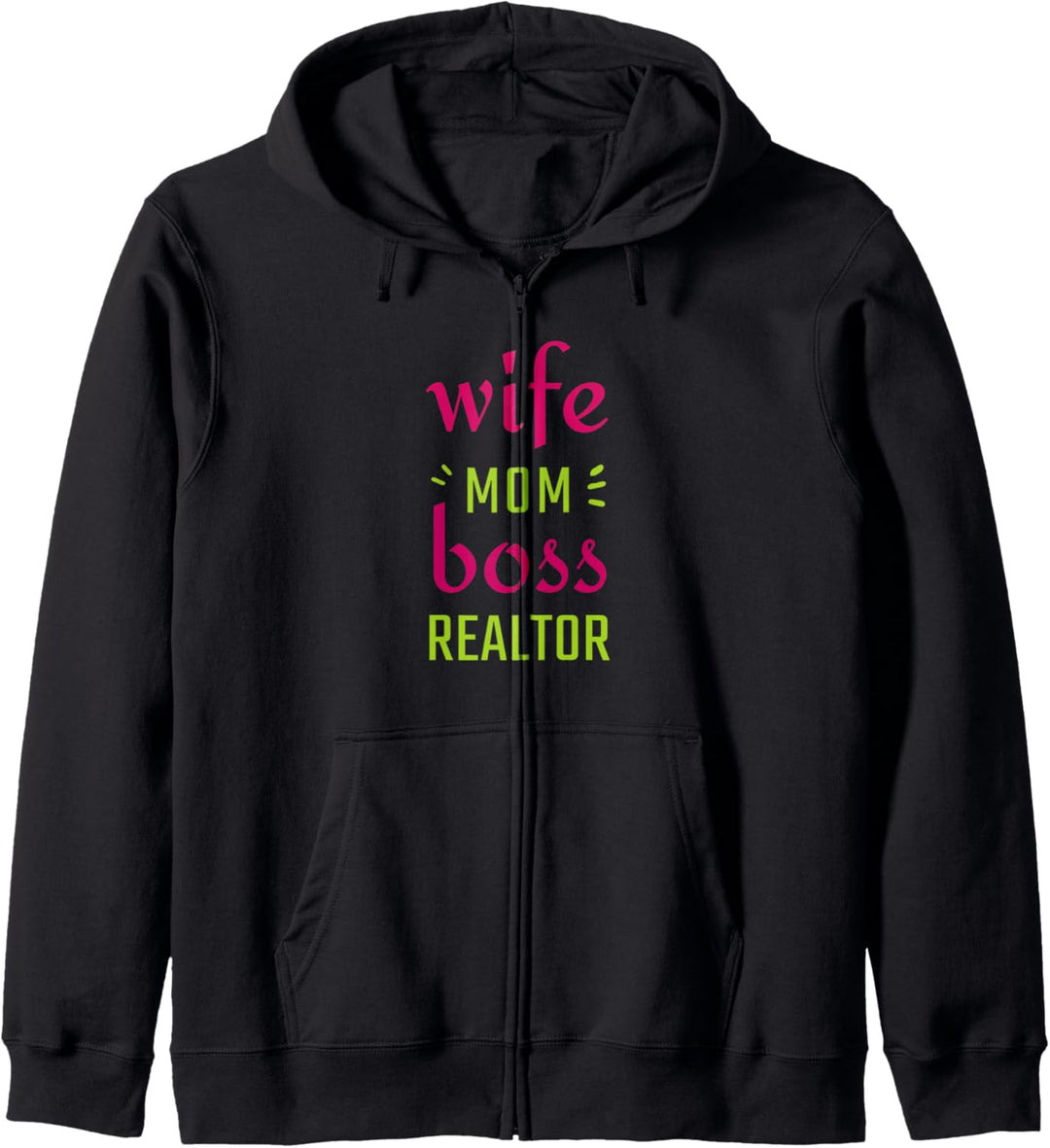 Ehefrau Mama Boss Makler Kapuzenjacke