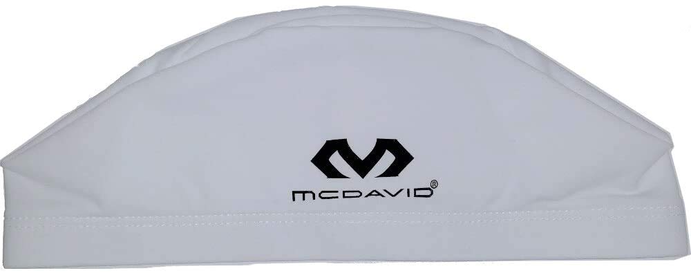 McDavid 899 Skull Cap - Skully - Unterziehhaube - Jogging-Mütze - Sport-Cap talla universal Weiss, t