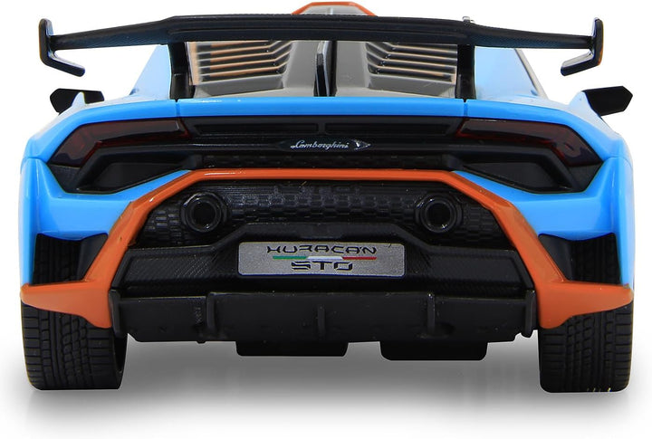 JAMARA Lamborghini Huracán STO 1:24 2,4GHz - offiziell lizenziert, bis zu 1 Stunde Fahrzeit bei ca.