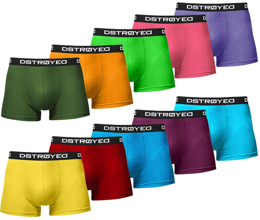 Boxershorts Herren 10-er / 12-er / 15-er / 8-er Pack S-5XL Unterhosen Männer Unterwäsche Men 516d 10