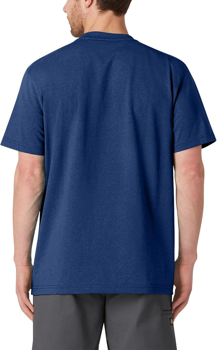 Dickies T-Shirt für Herren, kurzärmelig, schwer, Rundhalsausschnitt 2 Jahre Limoges Single Dye Heath