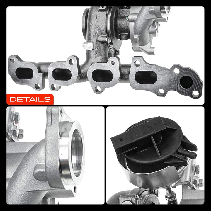 Frankberg Turbolader Diesel 3-Polig Kompatibel mit A4 8K2 2.0L 2007-2015 A4 Allroad 8KH 2.0L 2009-20