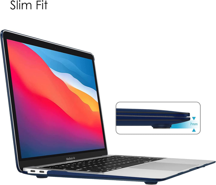 Fintie Hülle kompatibel mit MacBook Air 13 (2018-2020 Version) A2337(M1)/A2179/A1932, Ultradünne Har