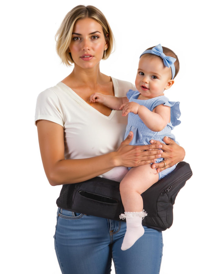 Hüfttrage mit Verlängerung & Baby Hüftsitz - Mom's Choice Award Gewinner, Sicherheitsgeprüfte Hüfttr