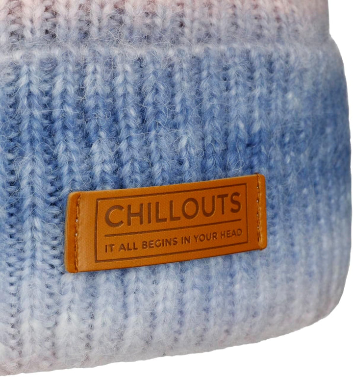 CHILLOUTS Unisex Sally Hat Wintermütze, blue melange
