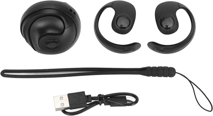 Dpofirs JR07 Sprachübersetzer-Ohrhörer, 144 Sprachen, 3 Übersetzungsmodi mit APP (1 Jahr), Bluetooth