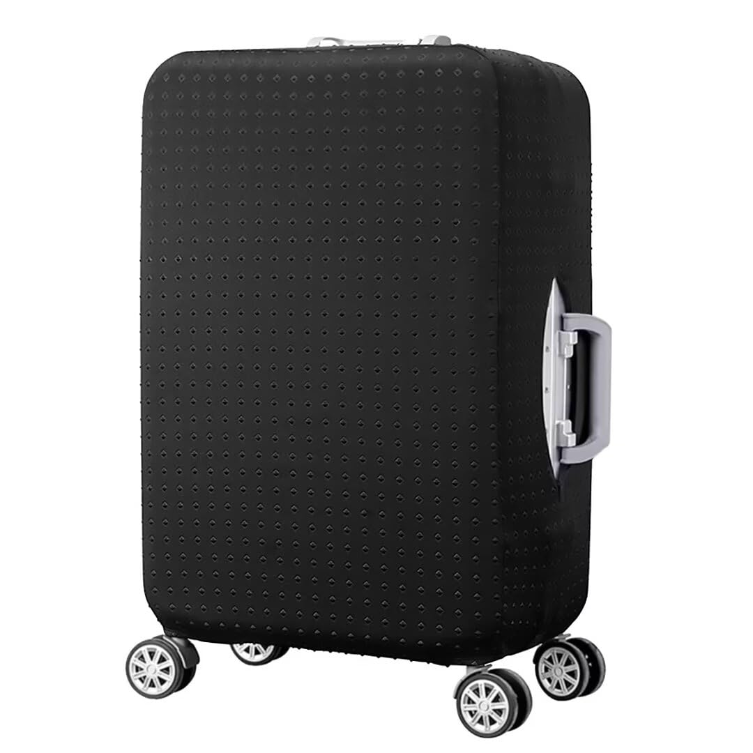 7-Mi Reisegepäck Protector Koffer Abdeckung 19"-30" Gepäckschutzhülle Schwarz S (Passend für 19 "-20