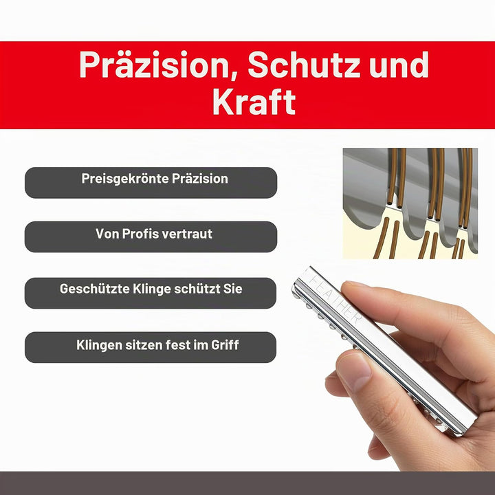 Feather Styling Razor silber 1 Stück (1er Pack), silber 1 Stück (1er Pack)