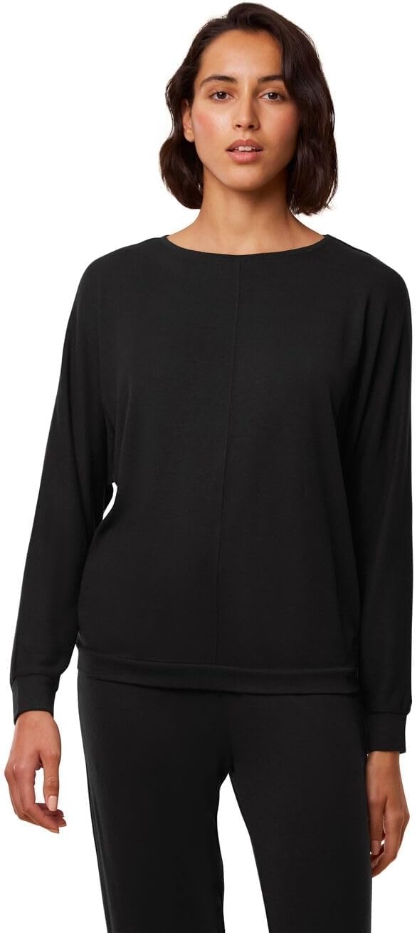 Triumph Damen Cozy Comfort Top 01 Shirt 42 Schwarz, 42 Schwarz