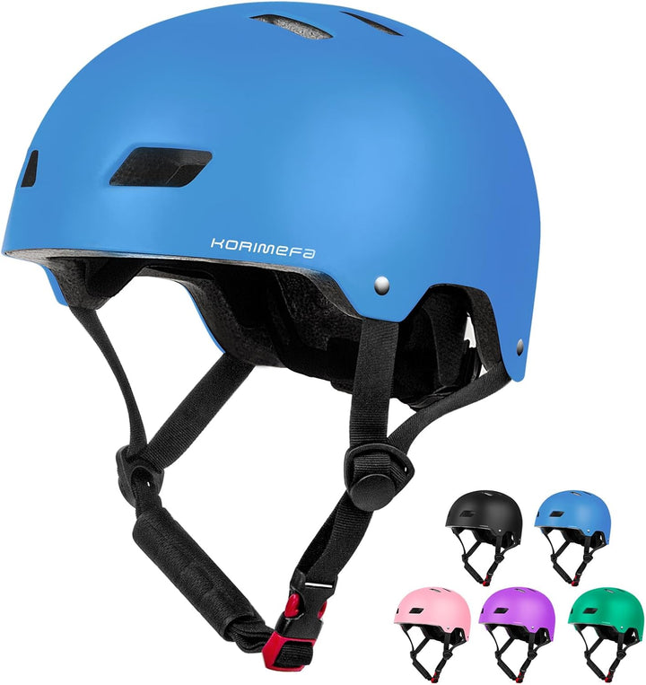KORIMEFA Kinder Fahrradhelm Kinderhelm Radhelm Sporthelm CE-Zertifizierung für Fahrrad Skateboard Sc