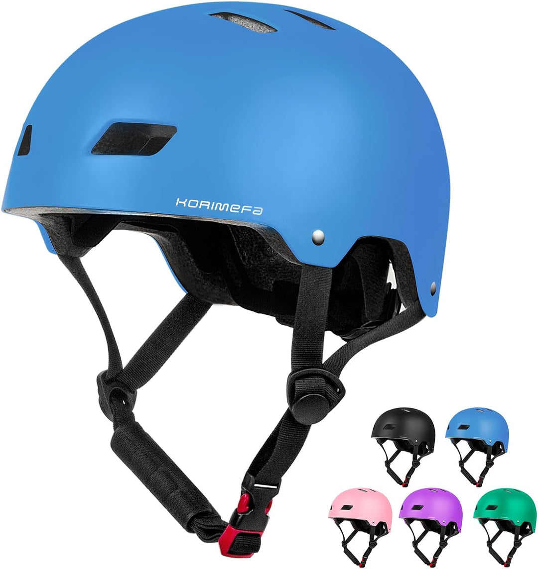 KORIMEFA Kinder Fahrradhelm Kinderhelm Radhelm Sporthelm CE-Zertifizierung für Fahrrad Skateboard Sc