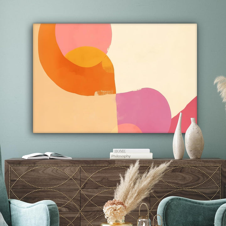 MuchoWow© Leinwandbild Gross 120x80 cm XXL Dekoration Wohnzimmer Bilder Pictures Wall Decoration Liv