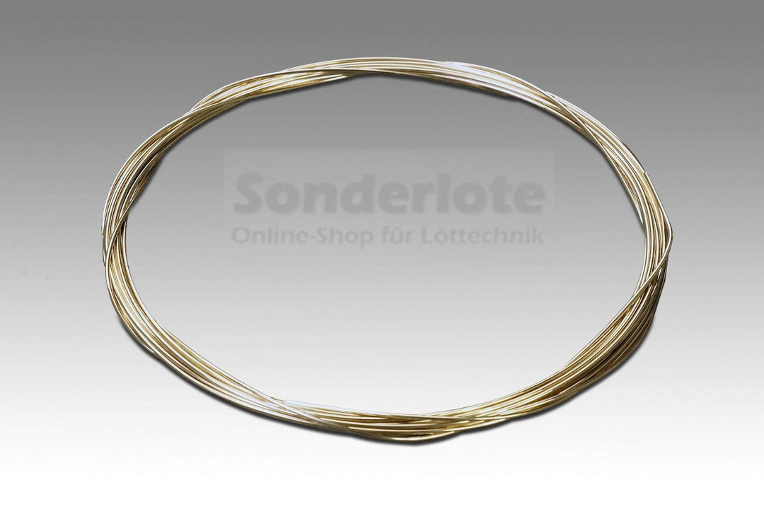 Silberlot Silberhartlot Silberlotdraht Hartlot mit 55% Silber Hartlöten bei 650 °C verschiedene Dick