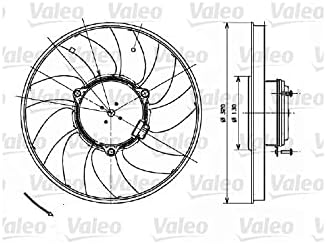 VALEO Lüfter Motorkühlung 696083