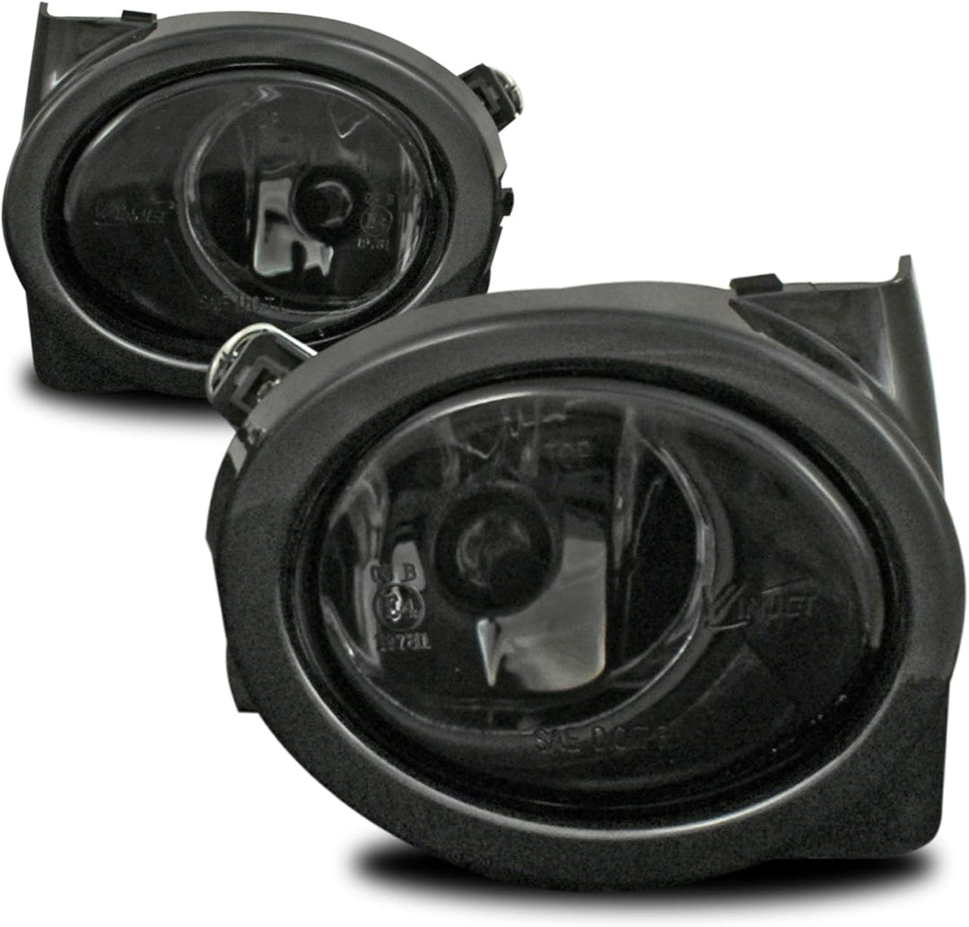 JOM Car Parts & Car Hifi GmbH 82875 Nebelscheinwerfer Smokeglas mit Rahmen