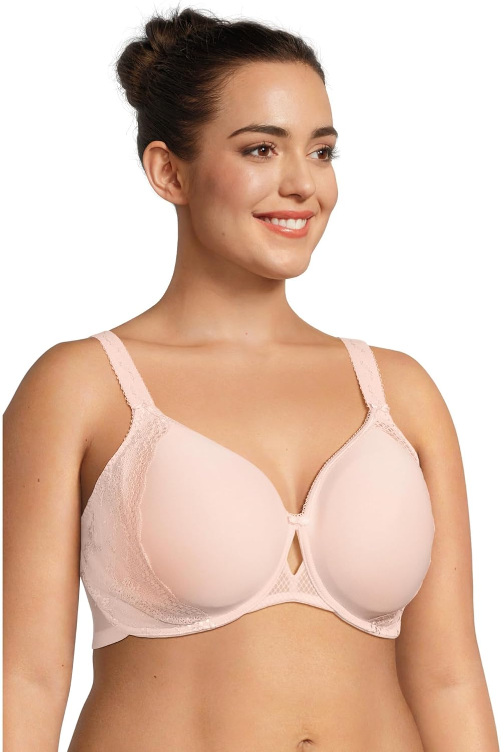 Elomi Damen Cate Underwire Brassière Pleine Bonnet BH mit voller Abdeckung, Undurchsichtige 75H Rosa