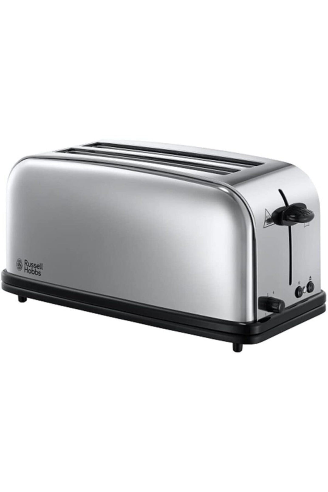 Russell Hobbs Toaster [2-Schlitz-Langschlitz für 4 Scheiben/2 breite Brotscheiben] Victory Edelstahl