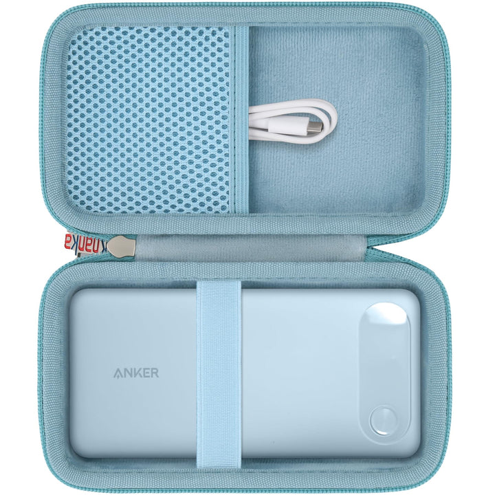 Khanka (Nur Tasche) Hartschalen-Tragetasche für Anker Power Bank 20000mAh tragbares Ladegerät mit ei
