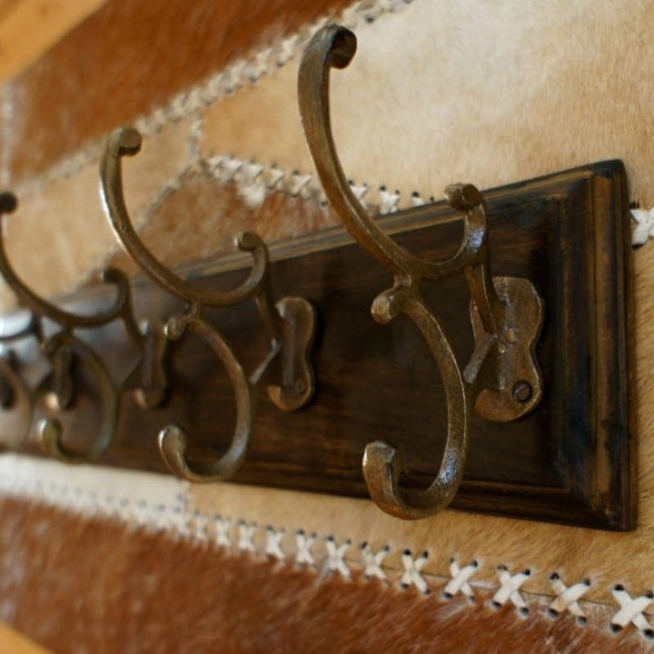 Antikas - Flurgarderobe, Garderobe Martino, Antik-Look mit 5 Kleiderhaken