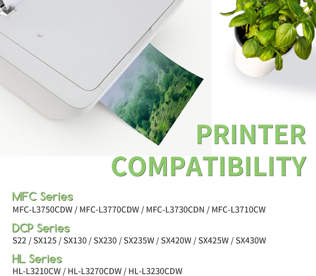 Veson Toner TN247 TN243 Kompatibel für Brother TN 243CMYK TN243 TN 243 247 MFC-L3750CDW MFC-L3770CDW