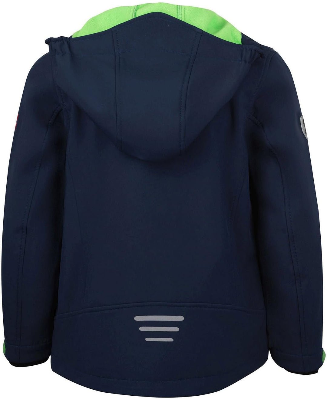 Trollkids Kinder Softshell Jacke Trollfjord 98 Marineblau / Hellgrün, 98 Marineblau / Hellgrün