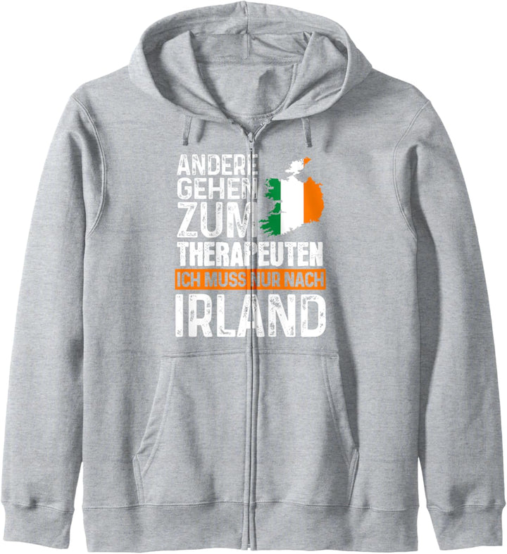 Ich muss nur nach Irland Irland Irländer Kapuzenjacke