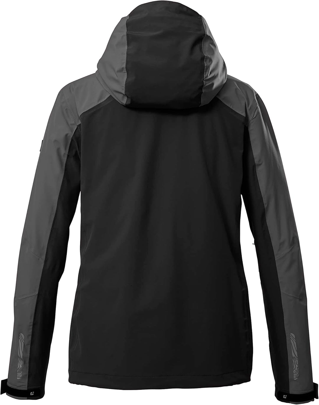 Killtec Damen Kos 30 Wmn Jckt Funktionsjacke/Outdoorjacke mit Kapuze und Unterarmventilation 36 Schw